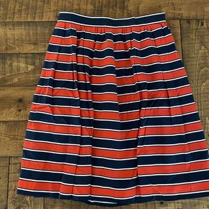 JCrew Striped Skirt